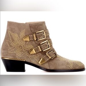 CHLOE TAN SUSANNA ANKLE BOOT